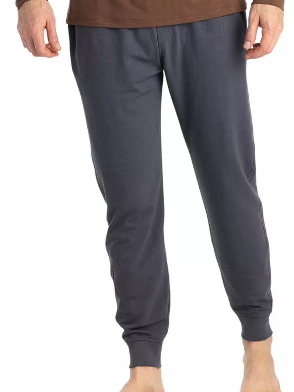Free Fly Men's Bamboo Lightweight Fleece Joggers Storm Cloud Gray Size XXL NWT
